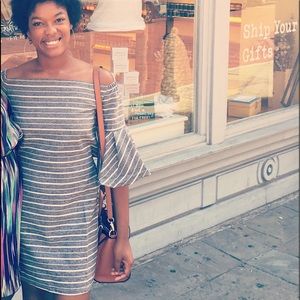 Off The Shoulder Dress. Like New!